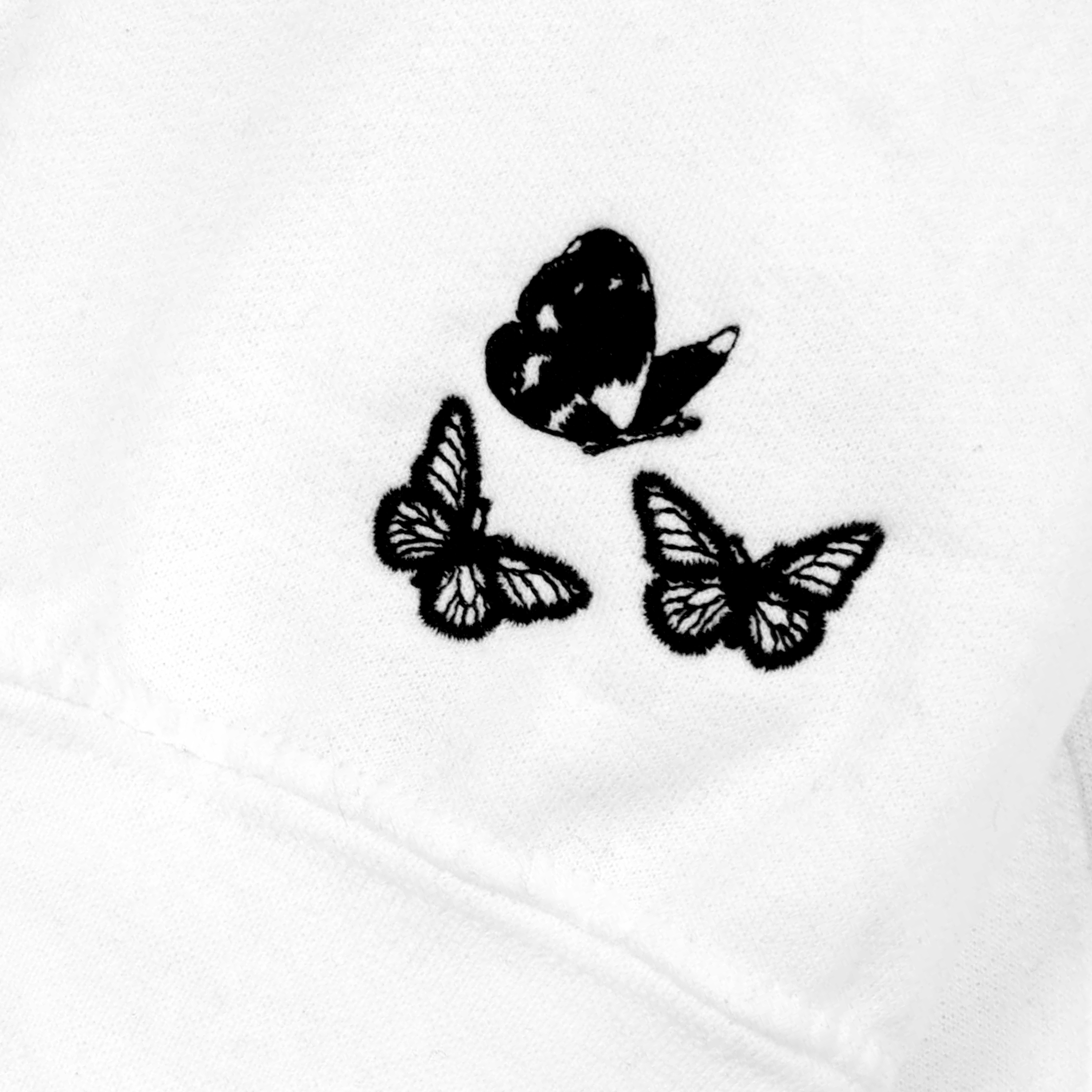 Hoodie Schmetterling Weiß | Hoodies Textiles | and Fashion Merch 